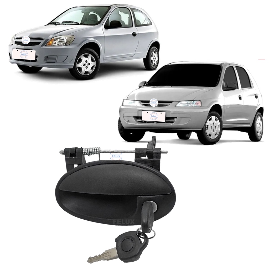 Maçaneta Externa com chave Esquerda Celta 2000-2015 em Oferta na Shopee