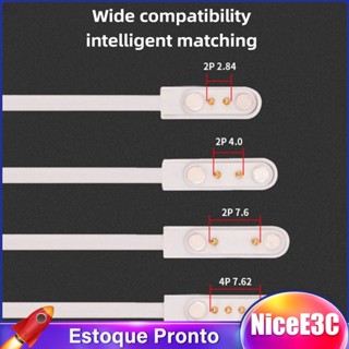 NiceE3C Carregador Magnético Universal Carregador De Relógio Inteligente Cabo De Carregamento Magnético 2 Pinos 4 Pinos Cabo De Carregamento Usb Para Q12 Relógio Infantil
