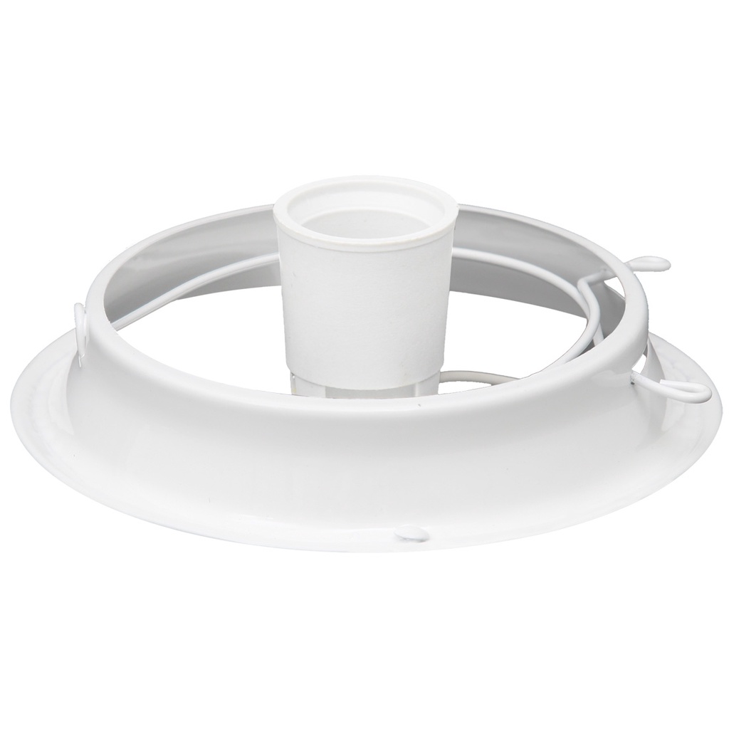 Plafonier de Aluminio Branco Com Receptaculo para Plafon em Oferta na Shopee