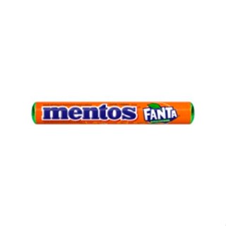 Bala Drageada Mastigável Fanta Laranja Mentos 37,5g