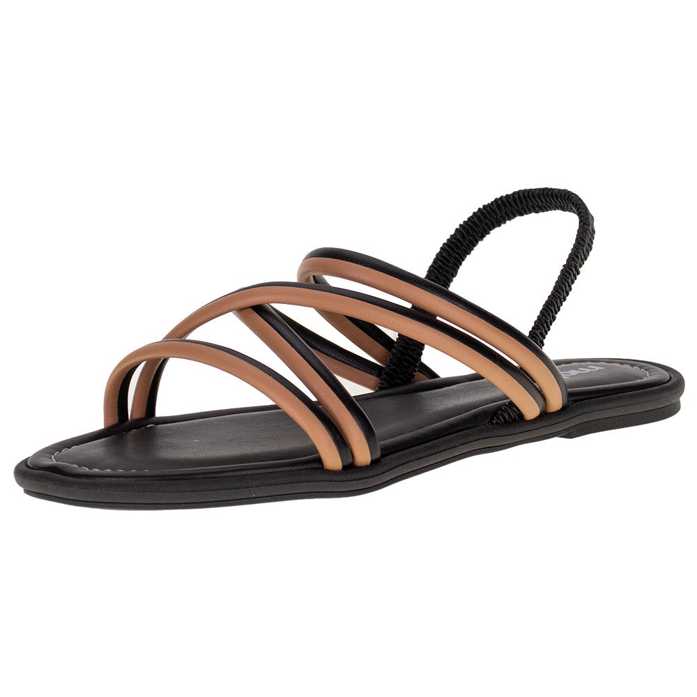 Sandália Feminina Rasteira Moleca - 5479106