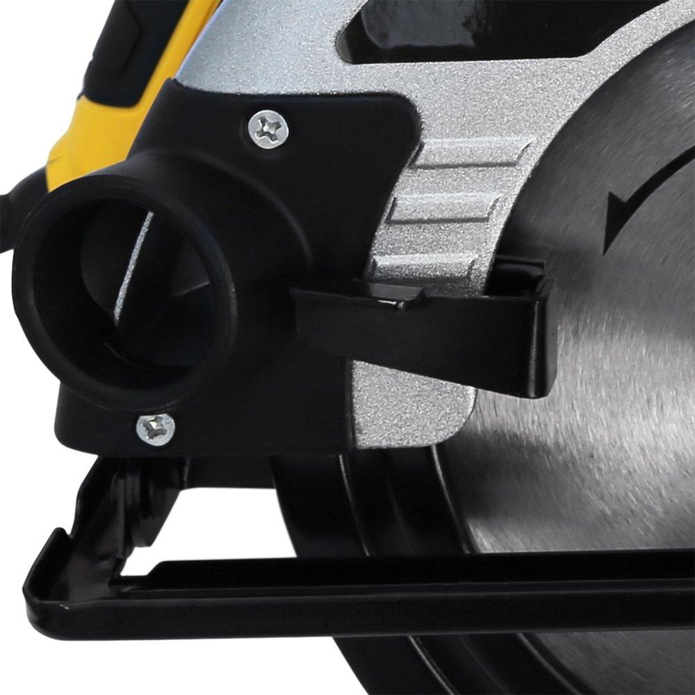 Serra Circular 220V 7.1/4" Polegadas 185mm 1400W para Madeira 4500rpm Profissional - Lith em Oferta na Shopee