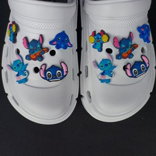 Desenhos Animados Stitch Jibbitz/Sapato Fivela/Acessórios para Sandálias Plataforma