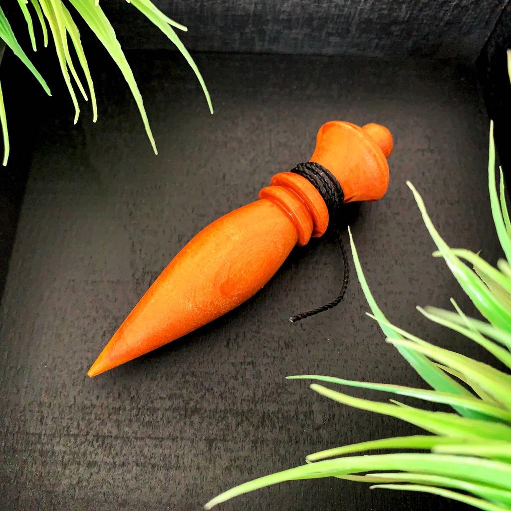 Pendulo de Madeira com Chumbo para Radiestesia N3