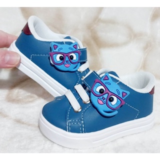 tênis azul ou marrom bolofofos unissex  bebê infantil promoção em Oferta na Shopee