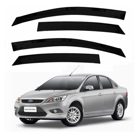 Defletor Calha de Chuva Focus Hatch 2010 2011 2012 2013 4 Portas Ecoflex