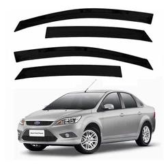 Defletor Calha de Chuva Focus Hatch 2010 2011 2012 2013 4 Portas Ecoflex