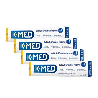 K-Med Lubrificante Íntimo em Gel 50g Com 4 Unidades