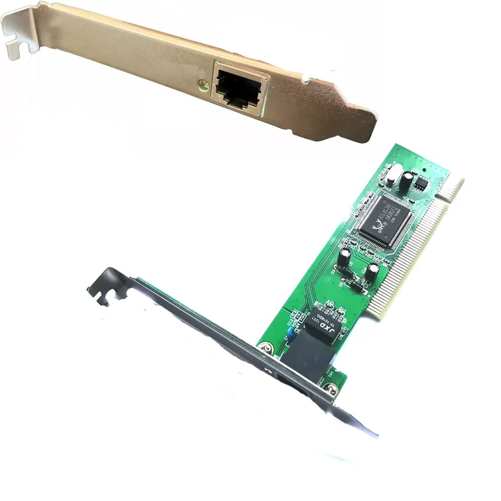 Placa De Rede 10/100 Mpbs Slot Pci Rede Lan Ethernet