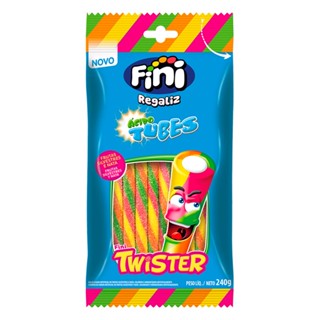 Tubes Twister Azedinho 240g - Fini