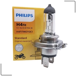 Lâmpada Moto H4 Fit 35/35w Philips Standard 12v