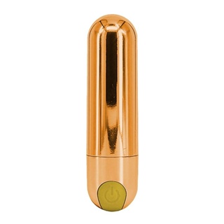 Power Bullet com 10 Vibracoes - Green Baby - Dourado