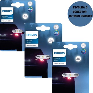 Lâmpada Torpedo Super Branca Philips Ultinon Led Vision
