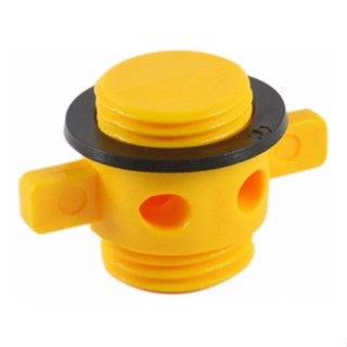 Bujão P/ Viveiros Barcos De Pesca Em Alumínio Flange 25mm