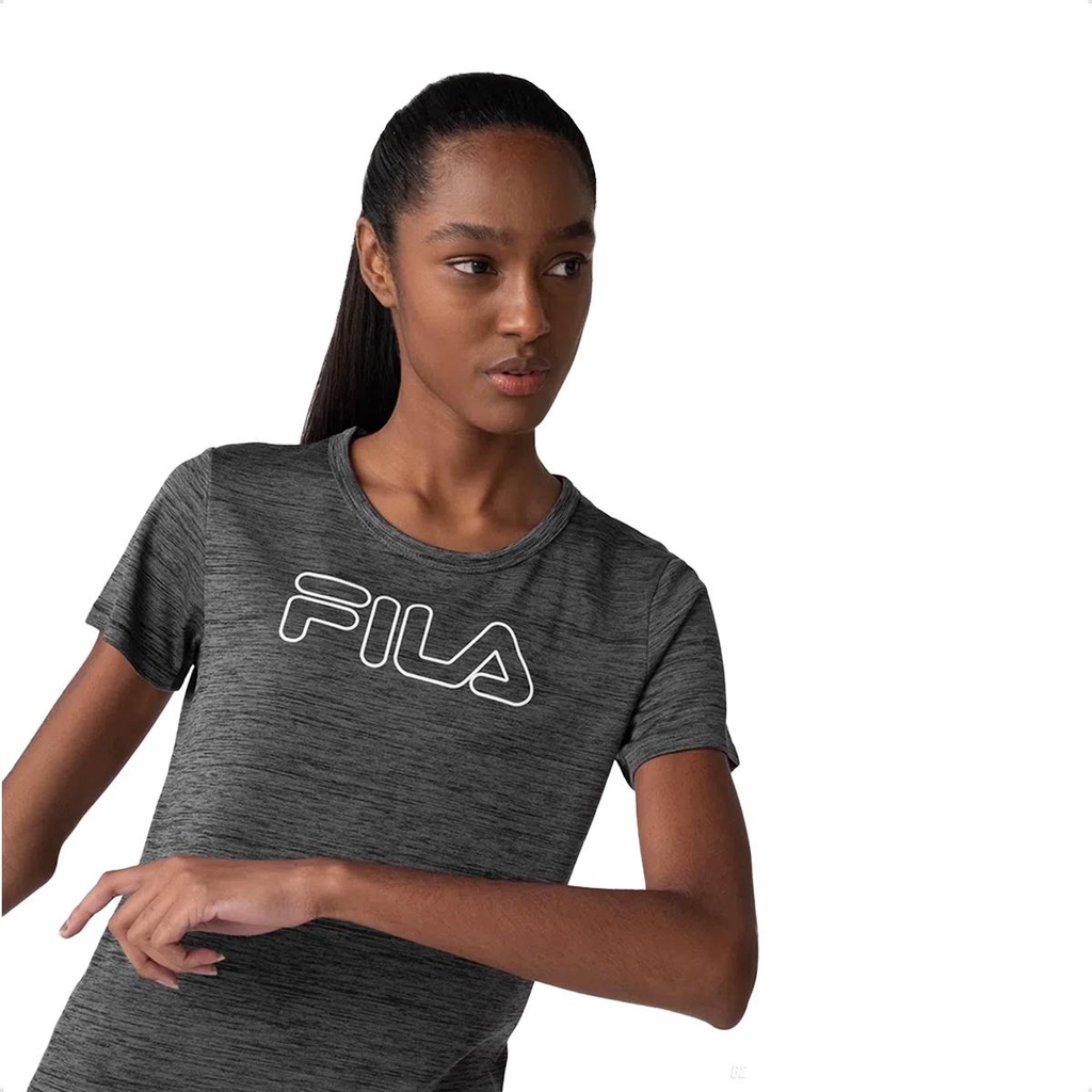 Camiseta Fila Basic Train Feminina 100% Original Com Nota Fiscal e Garantia - Women Clothes