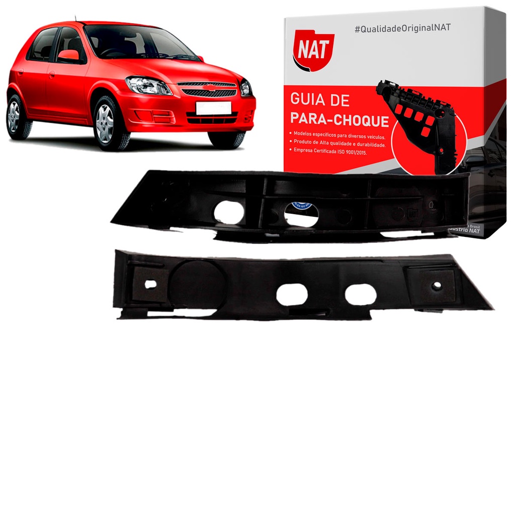 Suporte Guia Parachoque Celta 2001 Até 2016 Traseiro em Oferta na Shopee