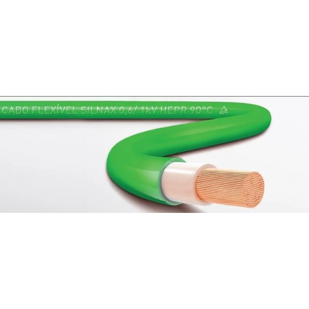 CABO FLEXIVEL NAX 0,6/1KV 16MM VERDE 1 METRO COBRECOM IMETRO