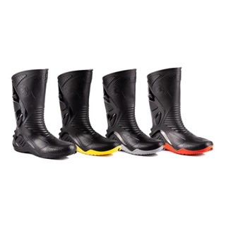 Bota Cano Longo Pvc Antiderrapante Impermeável Motoqueiro Bracol