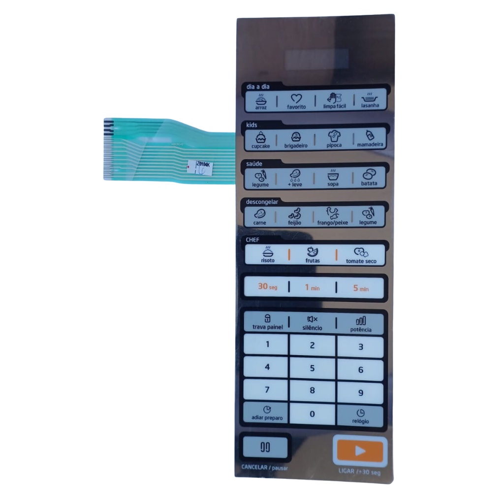 MEMBRANA  MICRO ONDAS  MIDEA  MTAE 41/42   17170000A00124