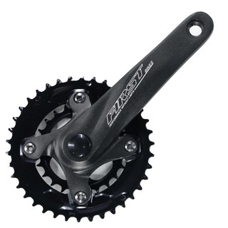 Pedivela Ponta quadrada  2x10V Bike Corrente 10v Bicicleta  (24/38Dentes 170mm) First Bikes
