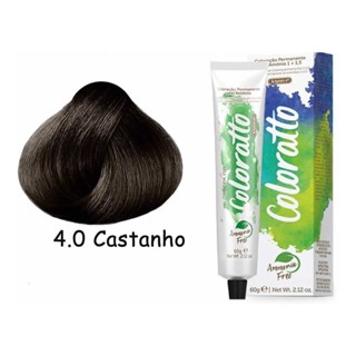 Coloração Permanente Sem Amônia Nº 4.0 Nova Coloratto 60g