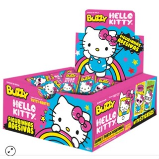Chiclete Hello Kitty Buzzy Tutti Frutti C/100 unids - Riclan