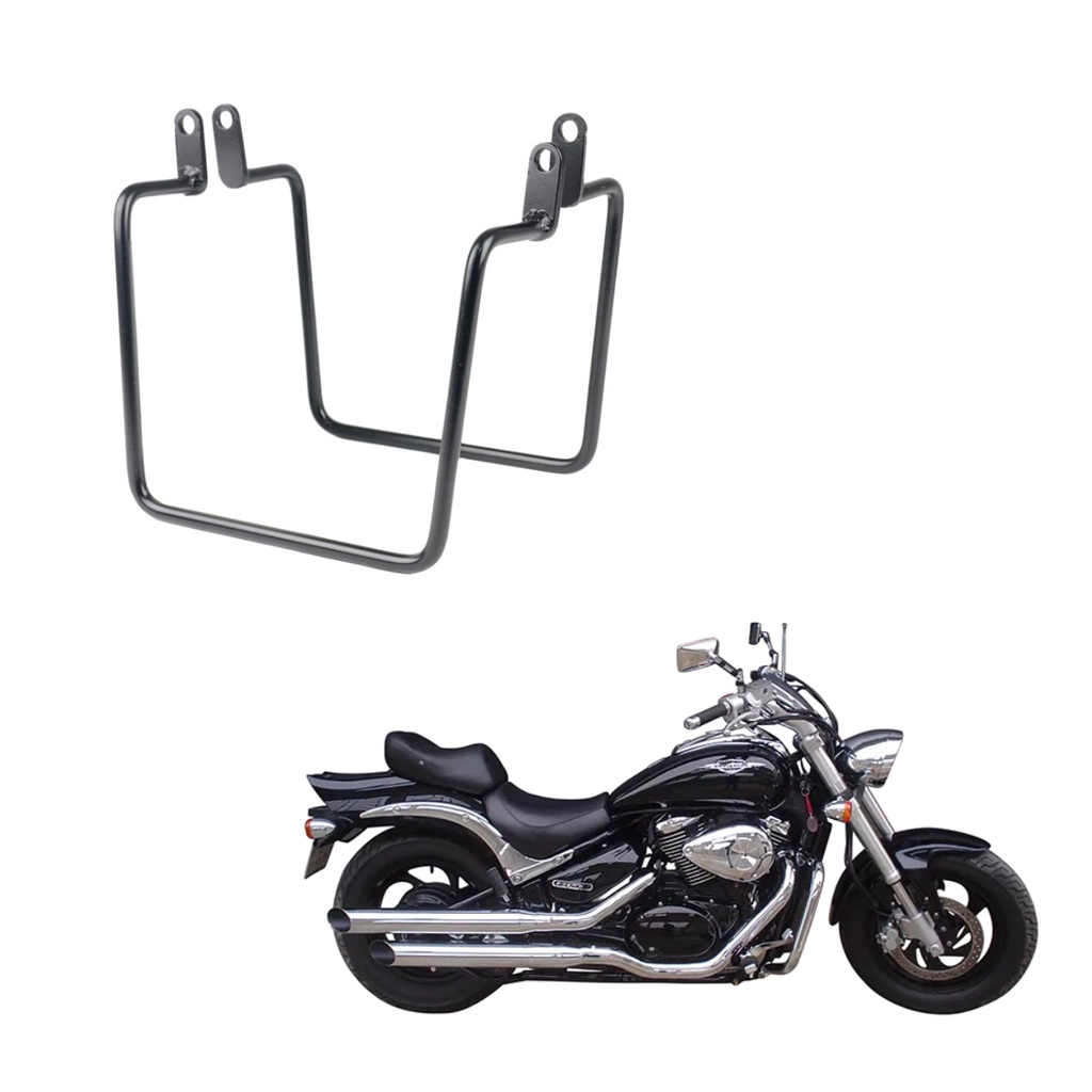Afastador Suporte Separador para Moto Bolsa Mala Alforje Lateral Suzuki M800 Boulevard 2006 2007 2008 2009 2010 2011 2012 2013 2014 2015 M1500
