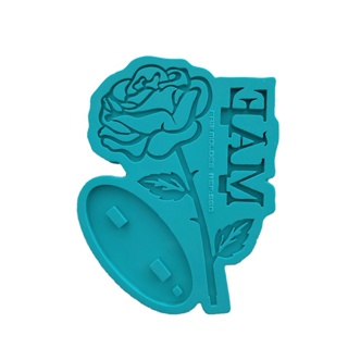 Molde Silicone Resina Mãe Rosa enfeite decorar  personalizar R-460 em Oferta na Shopee