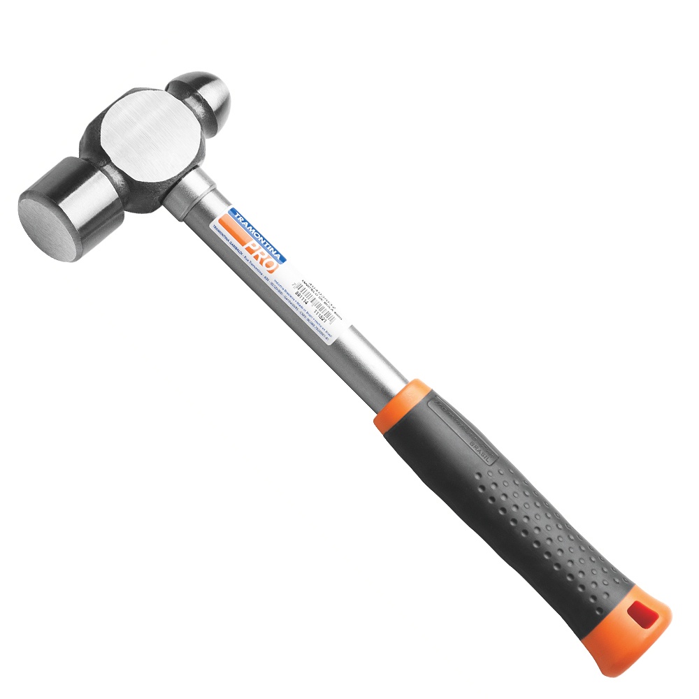 Martelo Bola 300g Tramontina PRO cabo Tubular Emborrachado 40403/012 em Oferta na Shopee