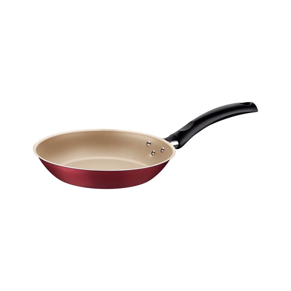 Frigideira Turim Vermelha em Alumínio Revestimento Antiaderente 20cm 0,8L - Tramontina em Oferta na Shopee