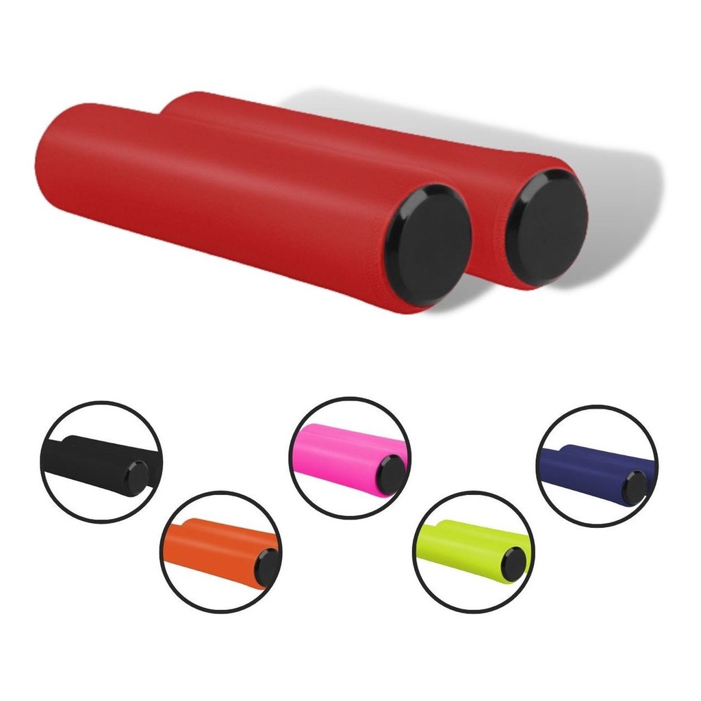 Manopla Punho Bike Mtb Gta Espuma Gel Silicone Várias Cores