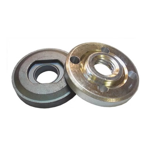 Porca Redonda + Flange P/ Esmerilhadeiras - Jogo 2 Peças