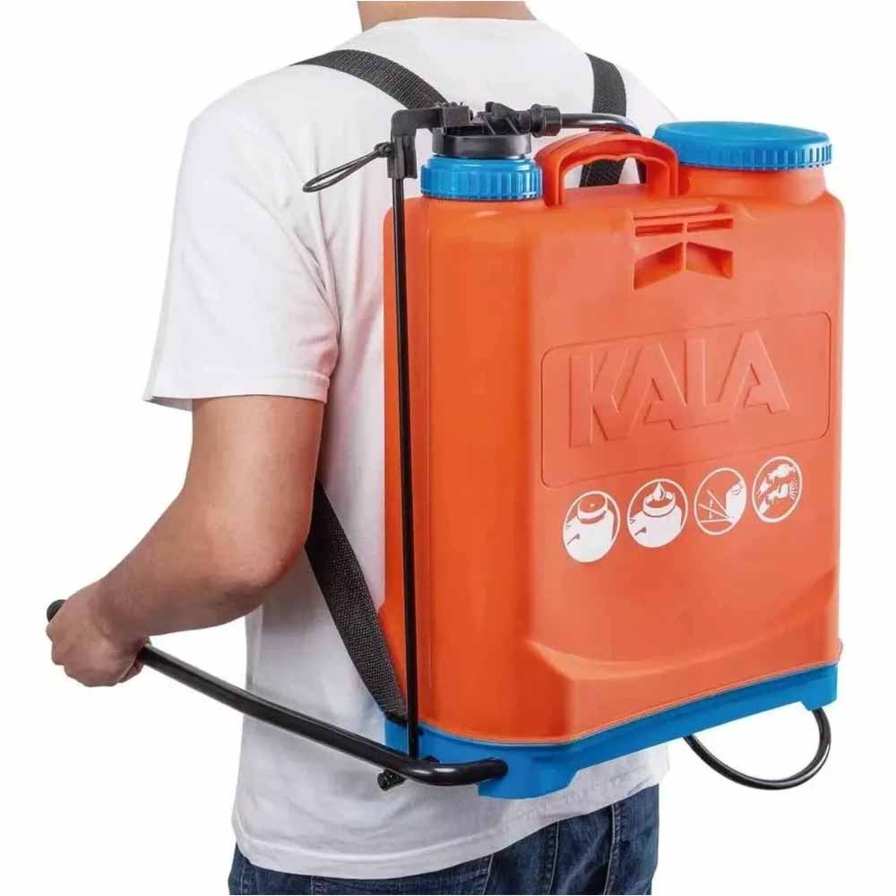 Pulverizador Costal KALA Tanque Curvo 16 Litros Bomba Manual