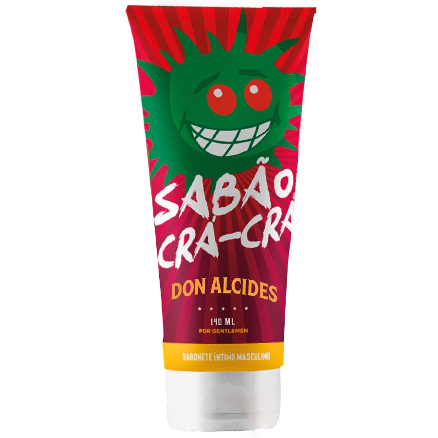 Sabão Crá-Crá Sabonete Íntimo Masculino Mamonas Assassinas 140mL Don Alcides em Oferta na Shopee
