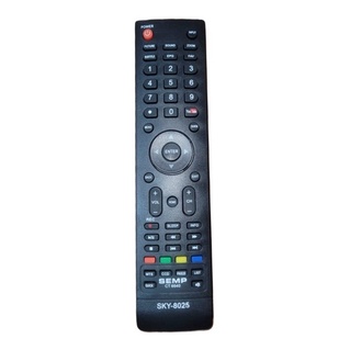 Controle Remoto Tv Smart Toshiba Youtube Ct6640 Sky-8025