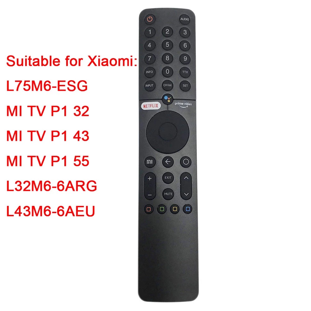 Novo XMRM-19 360 ° Ajuste Do Controle Remoto De Voz Bluetooth Para Xiaomi MI TV P1 32 " 43 " 55 " Android Smart TVs Q1 75 " LED L43M6-6AEU L75M6-ESG