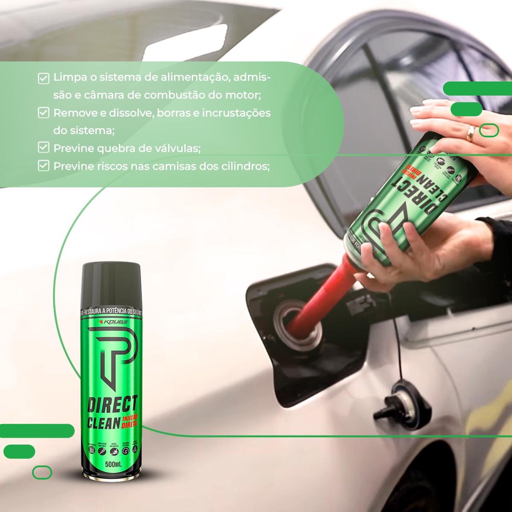 Direct Clean (via Tanque) Koube - 500ml - Kit 02 Unid · foto 2