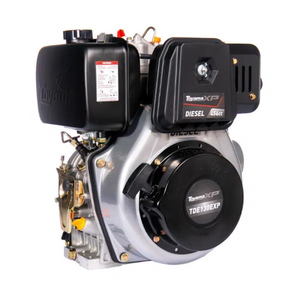 Motor a Diesel 12,5HP 456CC Partida Manual TDE130EXP TOYAMA em Oferta na Shopee