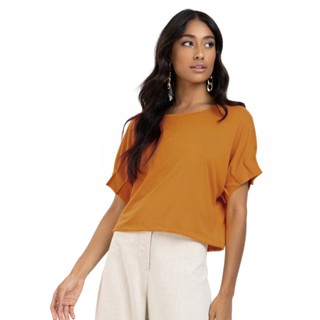 Blusa Feminina Malha Soft Endless Marrom