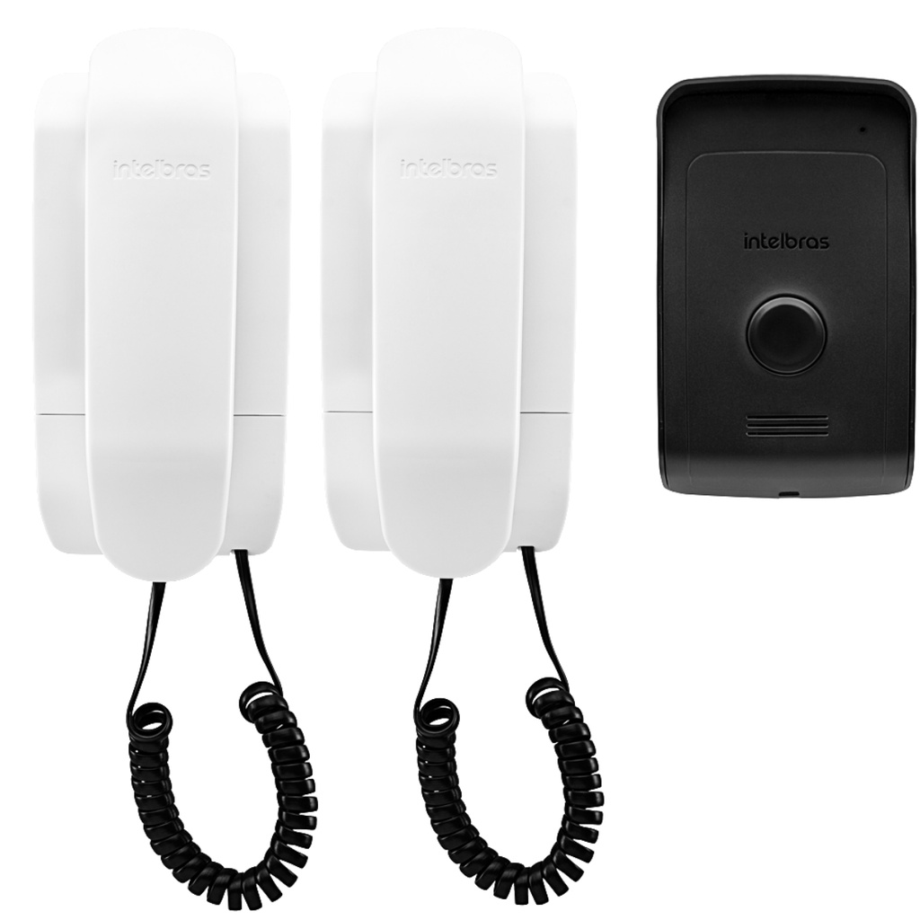 Interfone Porteiro Intelbras Ipr 1010 Com 2 Extensoes