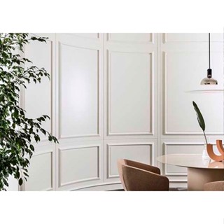 Moldura Boiserie de isopor Kit 30 metros