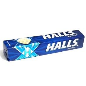 Bala sabor mentol com 28g - Halls