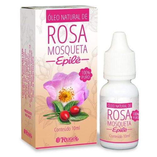 Óleo Epilê de Rosa Mosqueta 10ml - Rugol em Oferta na Shopee