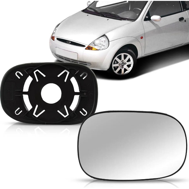 Lente Espelho Retrovisor Ka 03 04 05 06 07 Ka 08 09.. Ficosa