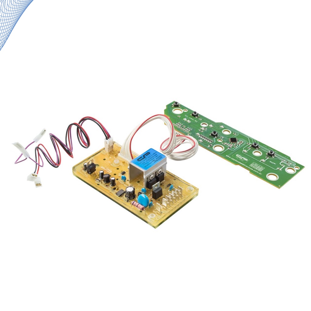 KIT PLACAS COMPATÍVEL LAVADORAS BRASTEMP CLEAN 7KG 8KG 9KG BWC07AB BWC08AB BWC09AB TODAS VERSÕES BIV