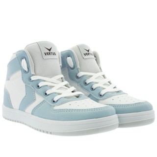 Tênis Vertus Casual Cano Alto Recortes Feminino Azul