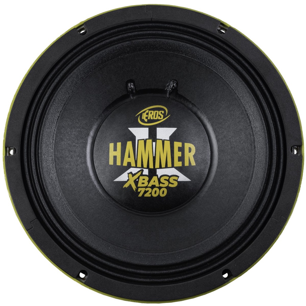 Alto Falante Woofer Eros 12" E12 Hammer 7200 Xbass 7.2K 3600W Rms 2 Ohms