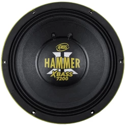 Alto Falante Woofer Eros 12" E12 Hammer 7200 Xbass 7.2K 3600W Rms 2 Ohms