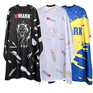Capa Wmark De Cortar Cabelo Para Barbeiro Fecho Americano