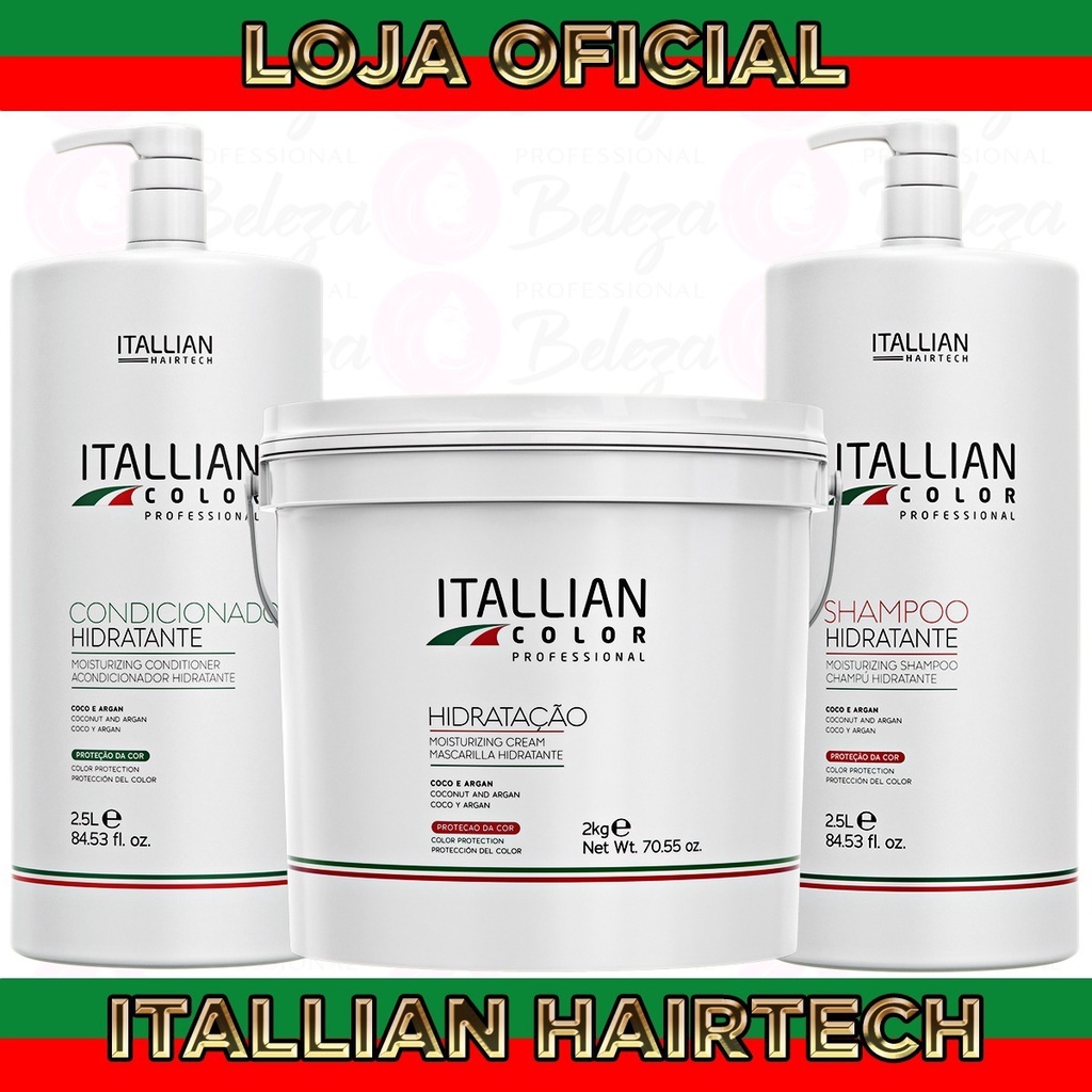 Kit Lavatório Profissional Itallian Color - Original - Beauty